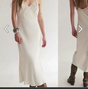 Free People White Eyelet Lace Top